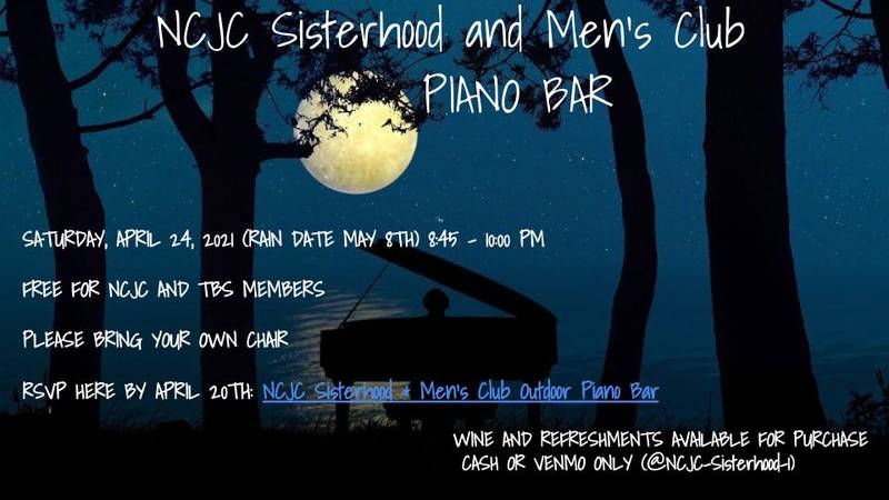 Banner Image for NCJC Sisterhood and Men's Club Piano Bar