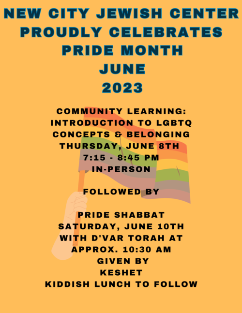 Banner Image for Pride Shabbat