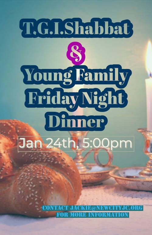 Banner Image for T.G.I. Shabbat and Friday Night Dinner